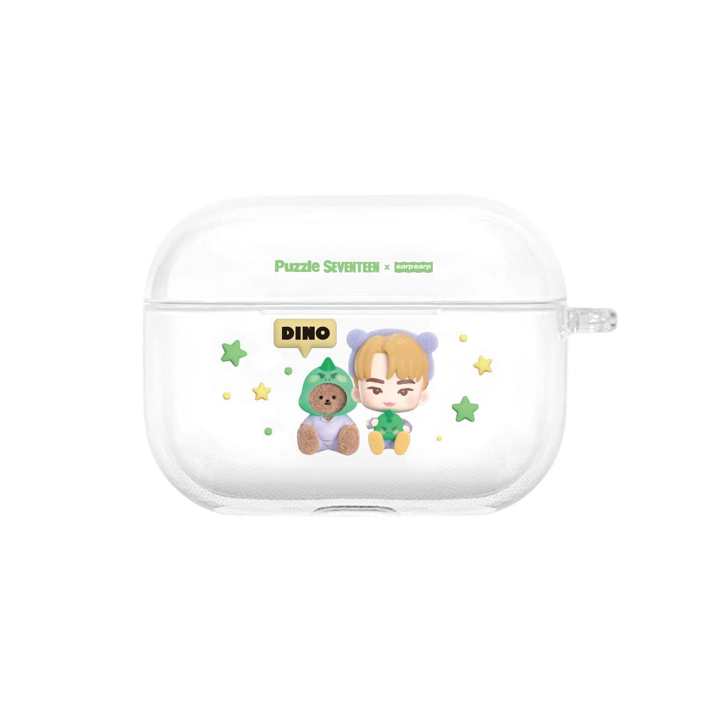 E2512_0204 [Puzzle SEVENTEEN X EARP EARP] AirPods/Buds Case (DINO)