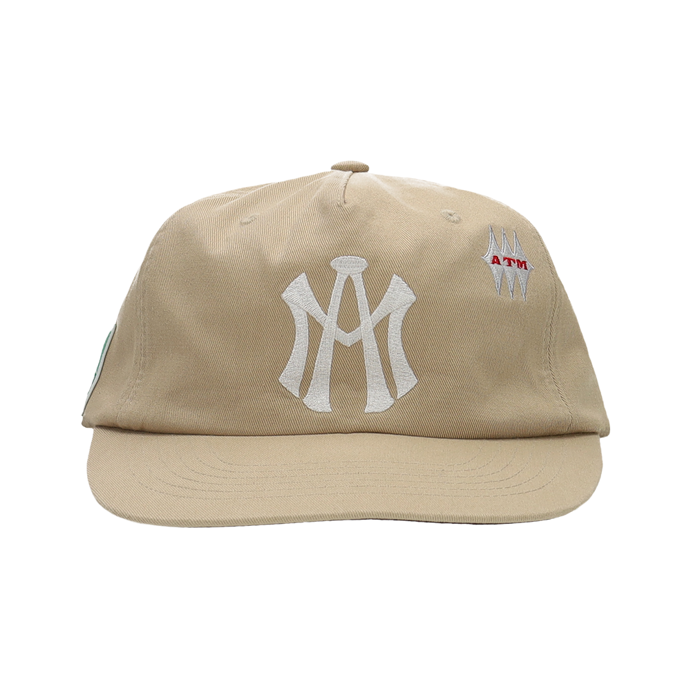 애프터매스 에이티엠 로고 볼 캡 베이지(Aftermath Atm Logo Ball Cap Beige)