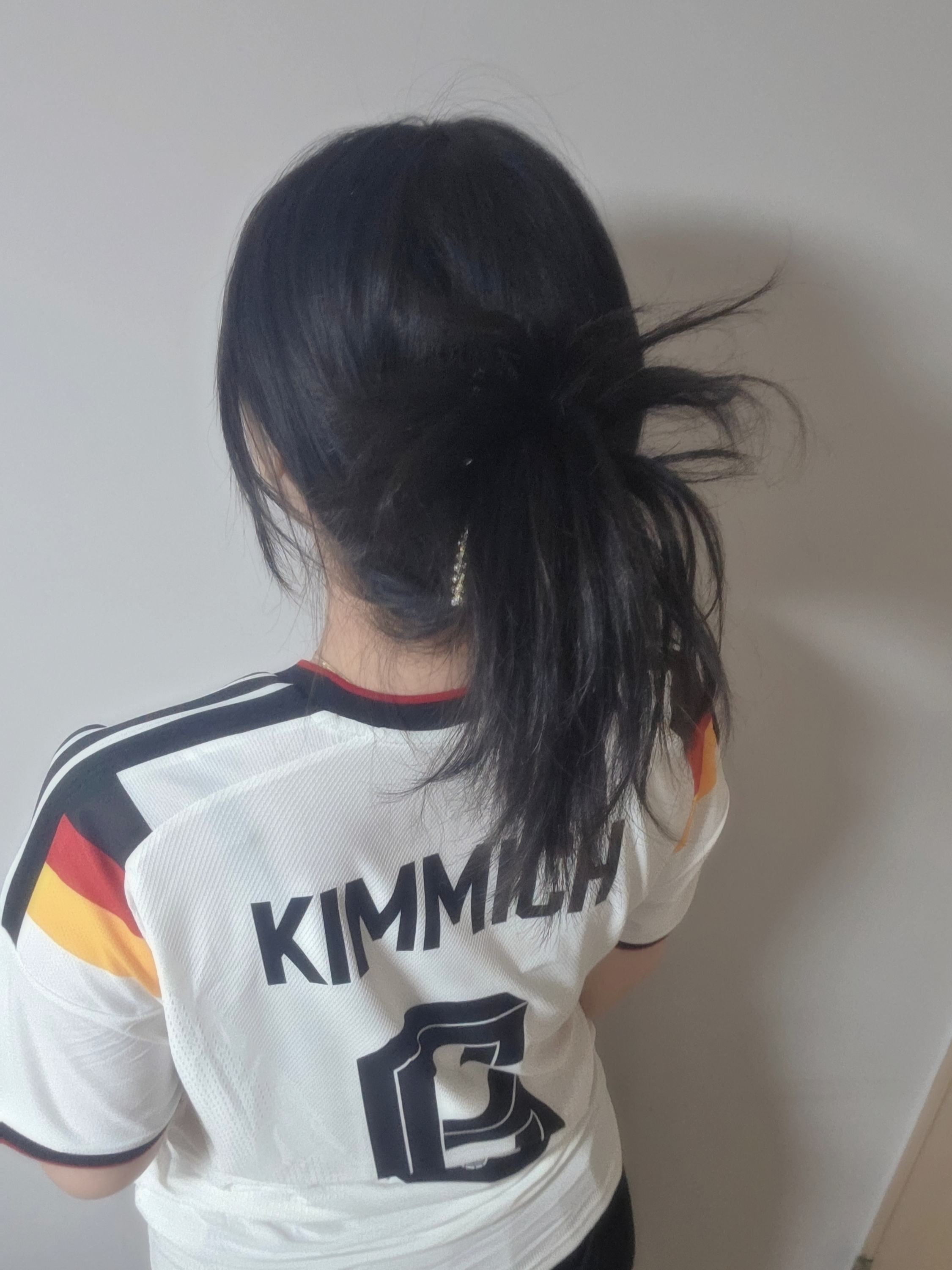 Adidas Germany 2026 Home Jersey White - KR Sizing (Non Marking Ver.) 착용 스타일 - 2