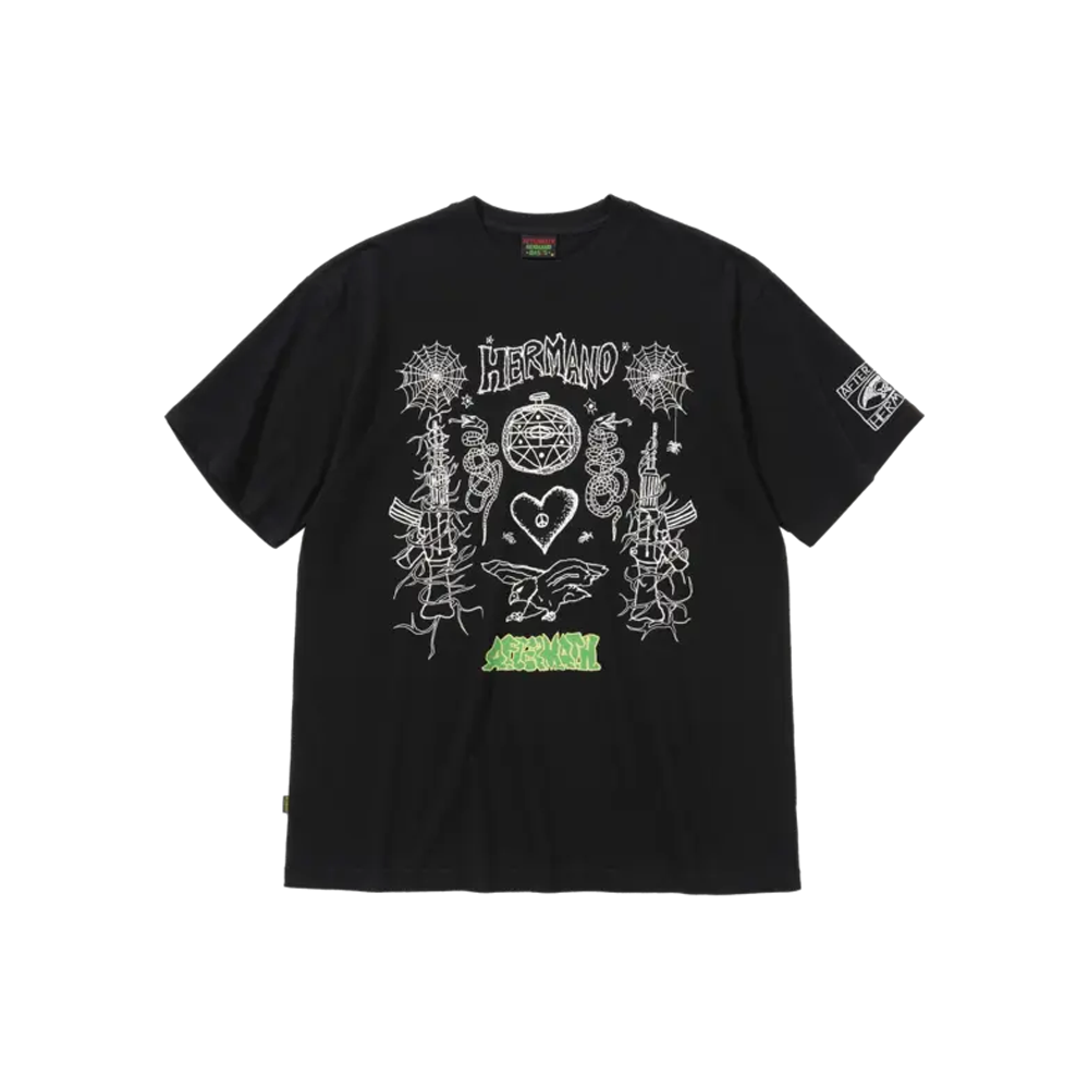 애프터매스 러브 티 블랙(Aftermath Love Tee Black) - 1
