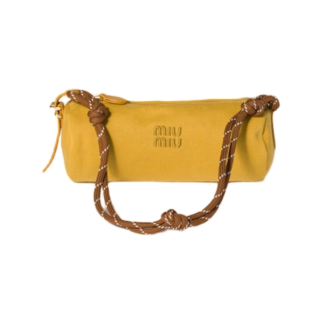 미우 미우 개버딘 파우치 토파즈 브랜디(Miu Miu Gabardine  Pouch Topaz Brandy) - 1