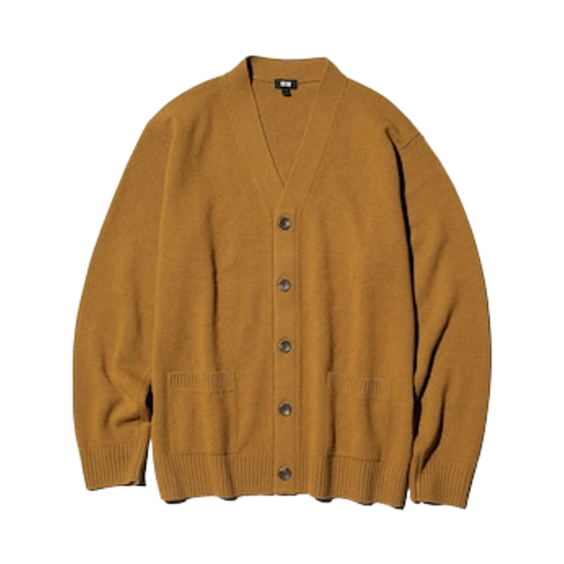 유니클로 브이넥 램스울 가디건 브라운 - JP(Uniqlo V-Neck Lambswool Cardigan Brown - JP)