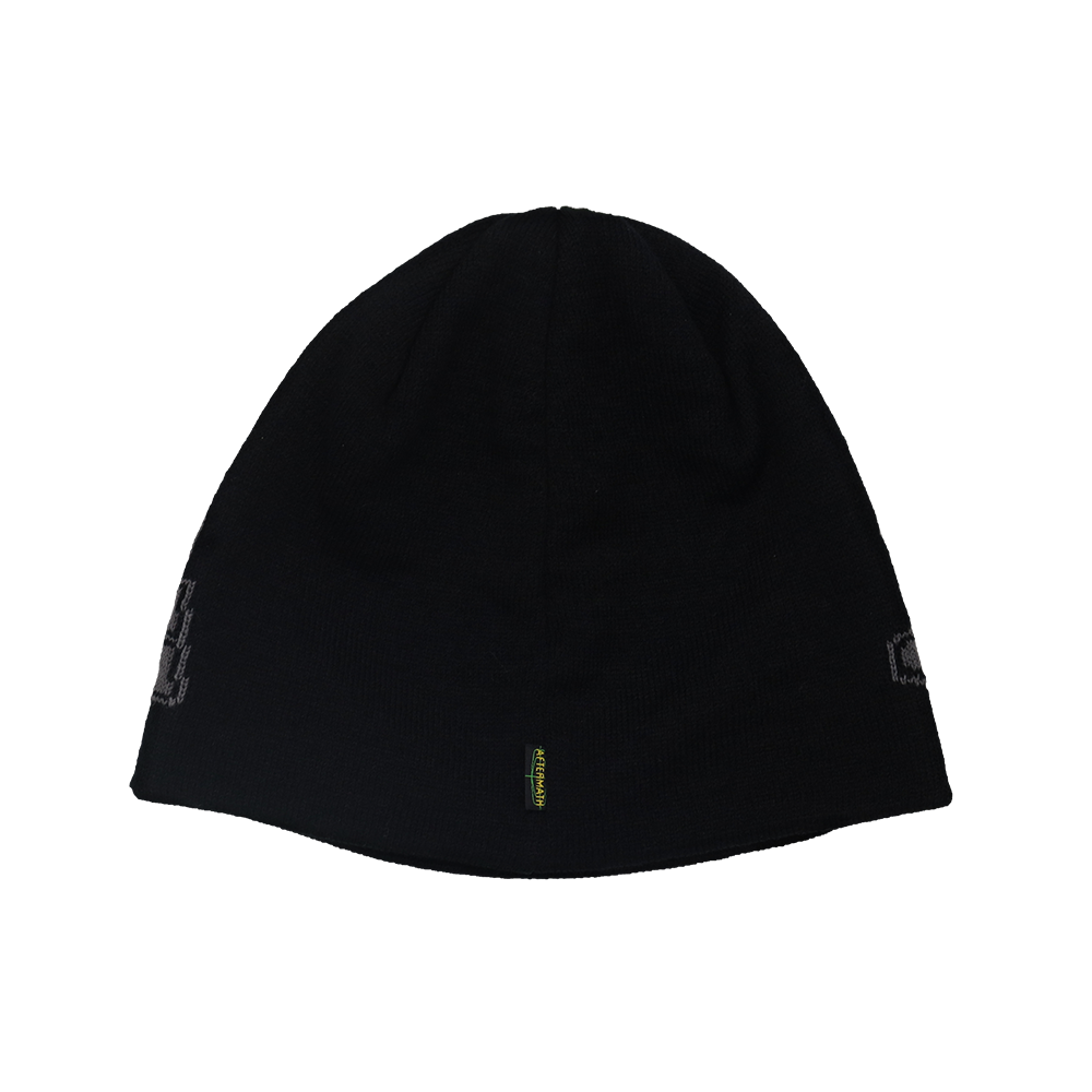 애프터매스 에이티엠 아치 로고 비니 블랙(Aftermath Atm Arch Logo Beanie Black) - 3