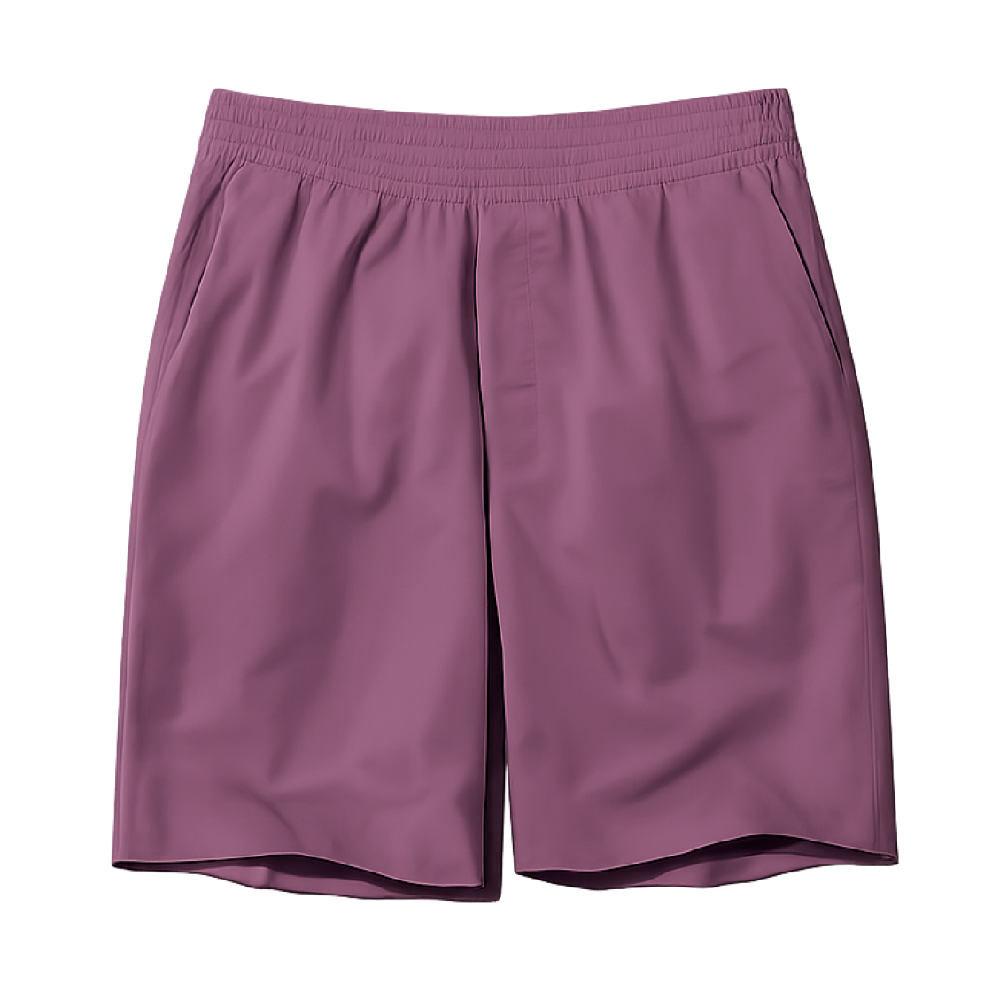 476081-18 Uniqlo Stretch Easy Shorts Wine - JP