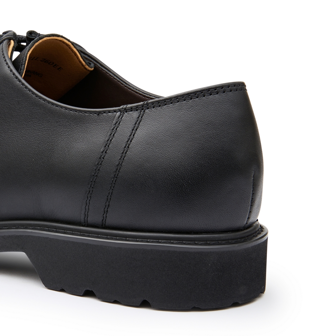 리차드 남성 소가죽 티롤리안 슈즈 블랙(Richard Men’s Cowhide Tyrolean Shoes Black) - 5