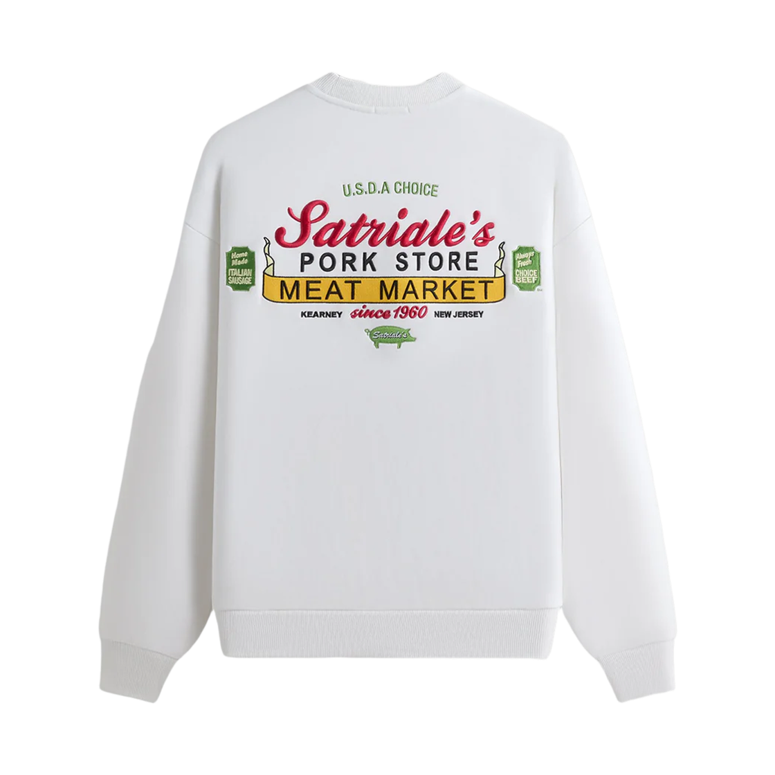키스 x 더 소프라노스 사트리알레스 넬슨 크루넥 화이트(Kith x The Sopranos Satriale's Nelson Crewneck White)