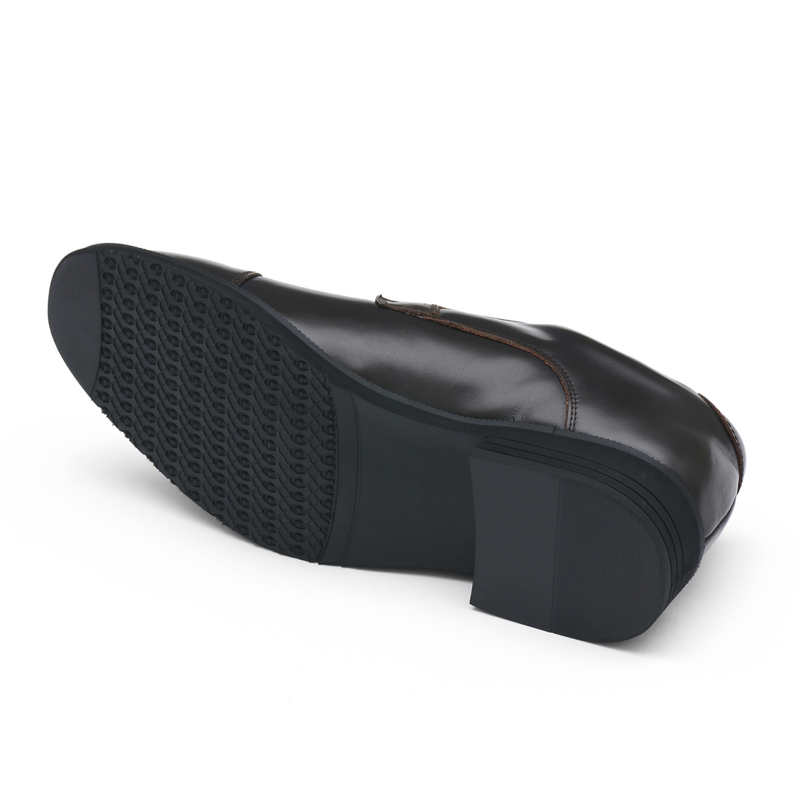 리차드 남성 스트레이트팁 더비 키높이 브라운(Richard Men’s Straight Tip Derby Elevator Shoes Brown) - 2