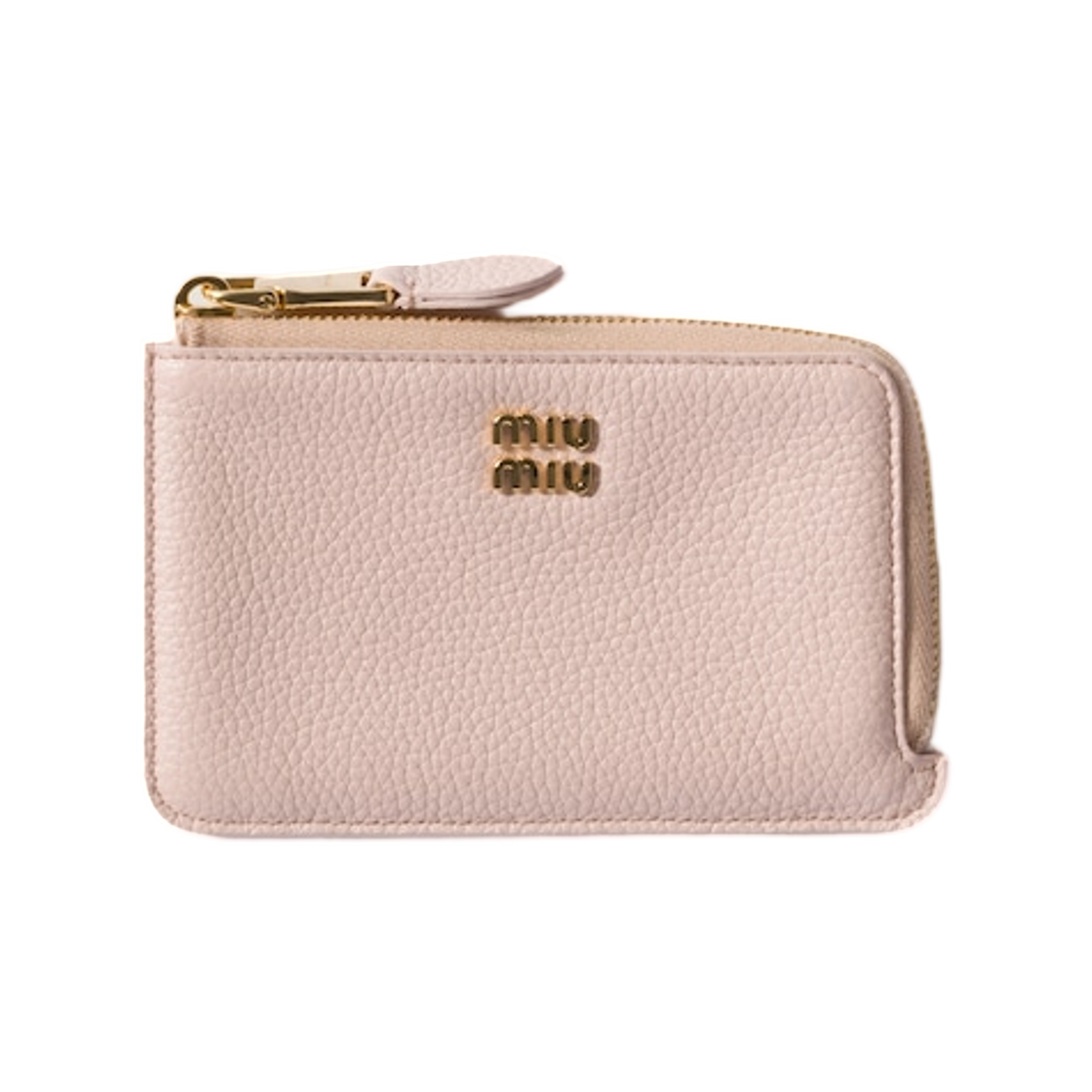 미우 미우 레더 파우치 카드 홀더 젬(Miu Miu Leather Pouch Card Holder Gem) - 1