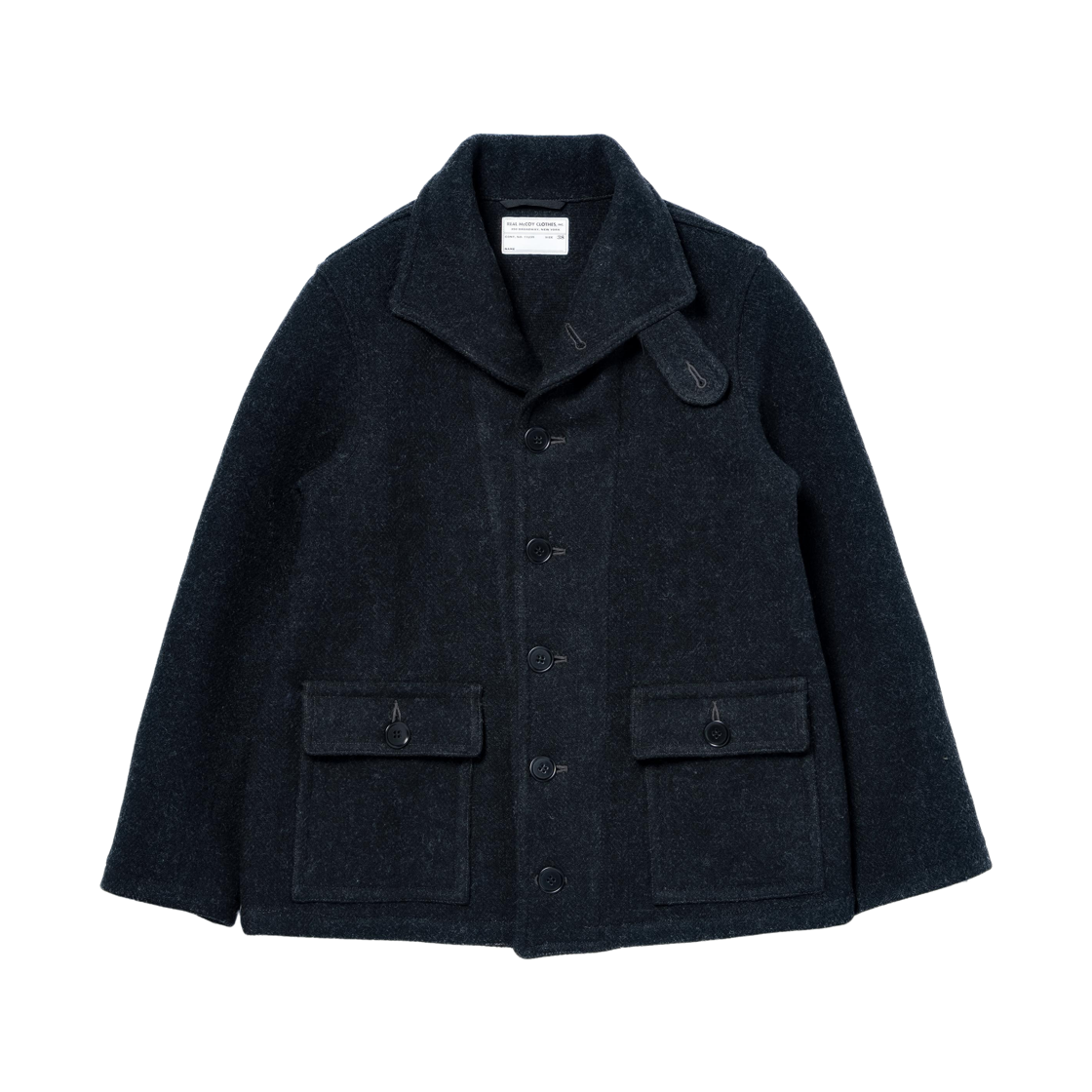 MJ25109-032 The Real McCoy's U.S. Navy Submarine Jacket Charcoal