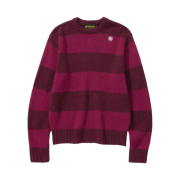 Aftermath Stripe Knit Red