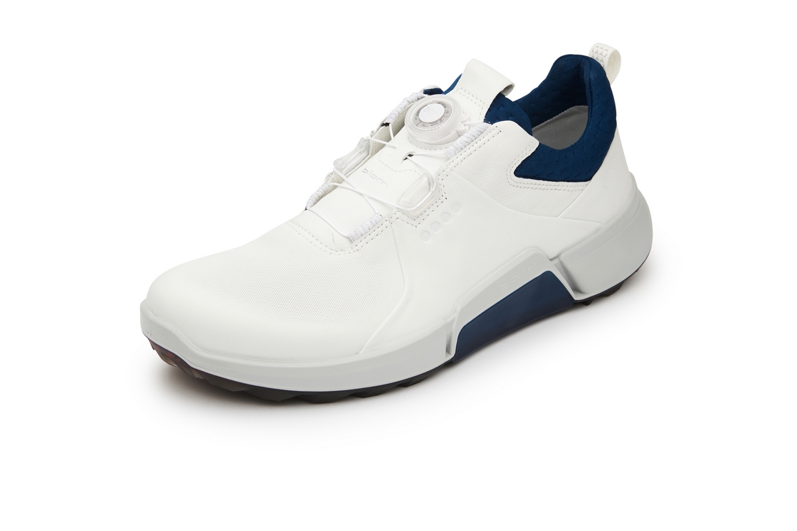 에코 남성 BIOM H4 BOA 골프화 화이트(ECCO Men’s BIOM H4 BOA Golf Shoes White) - 3