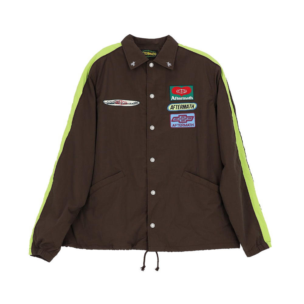 애프터매스 코치 자켓 브라운(Aftermath Coach Jacket Brown)