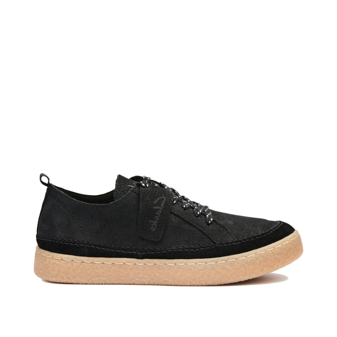 CLAOXC2908WF1 Clarks Women’s Cushioned Nubuck Sneakers Black