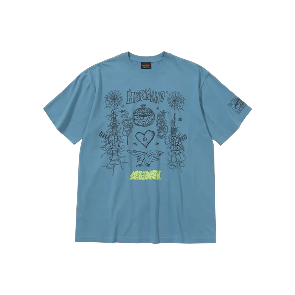 애프터매스 러브 티 스카이 블루(Aftermath Love Tee Sky Blue) - 1