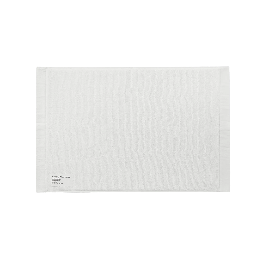 8809855952043 GBH HOME X TWB Foot Mat White