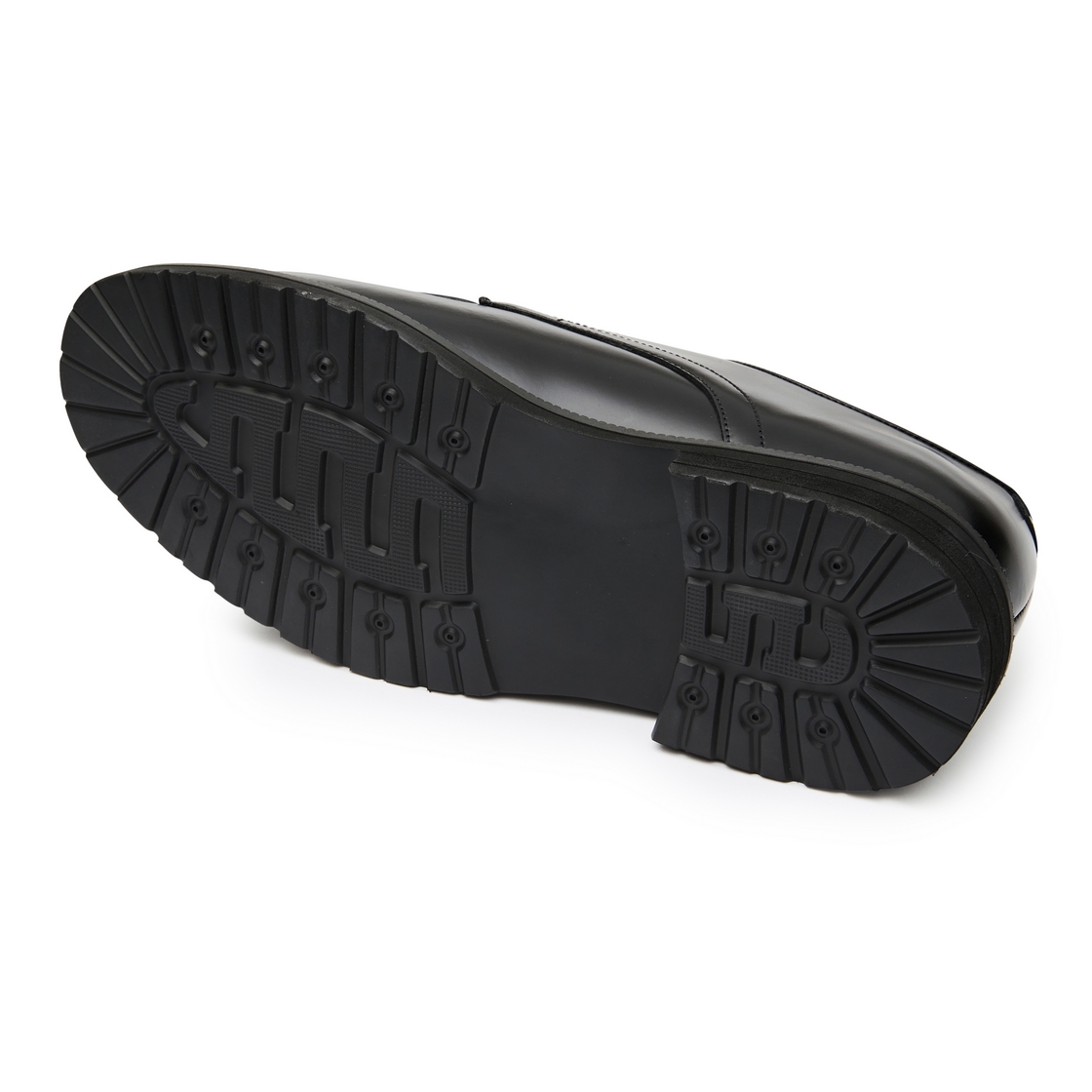 리차드 남성 소가죽 U팁 더비 블랙(Richard Men’s Cowhide U-Tip Derby Black) - 2