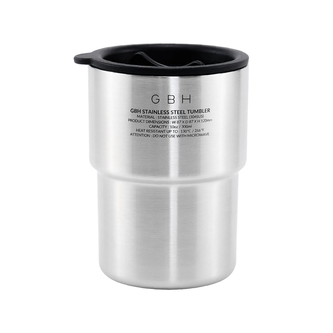 지비에이치 홈 스테인리스 스틸 텀블러 - Matt Silver(GBH HOME Stainless Steel Tumbler Matt Silver) - 1