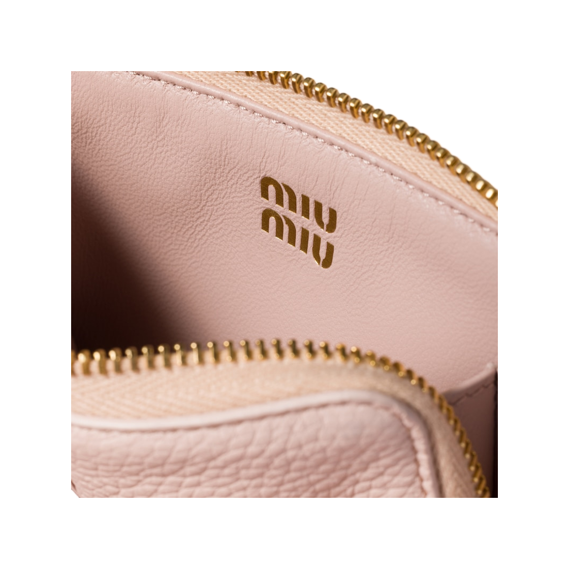 미우 미우 레더 파우치 카드 홀더 젬(Miu Miu Leather Pouch Card Holder Gem) - 2