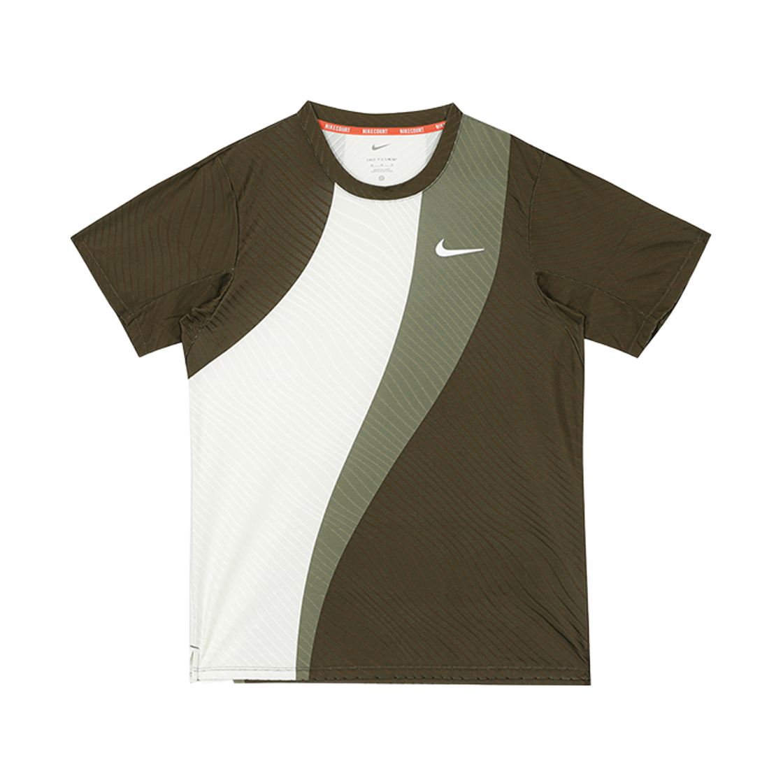 IB0201-133 Nike Court Slam Dri-Fit ADV Top Sail Dark Hazel - US/EU