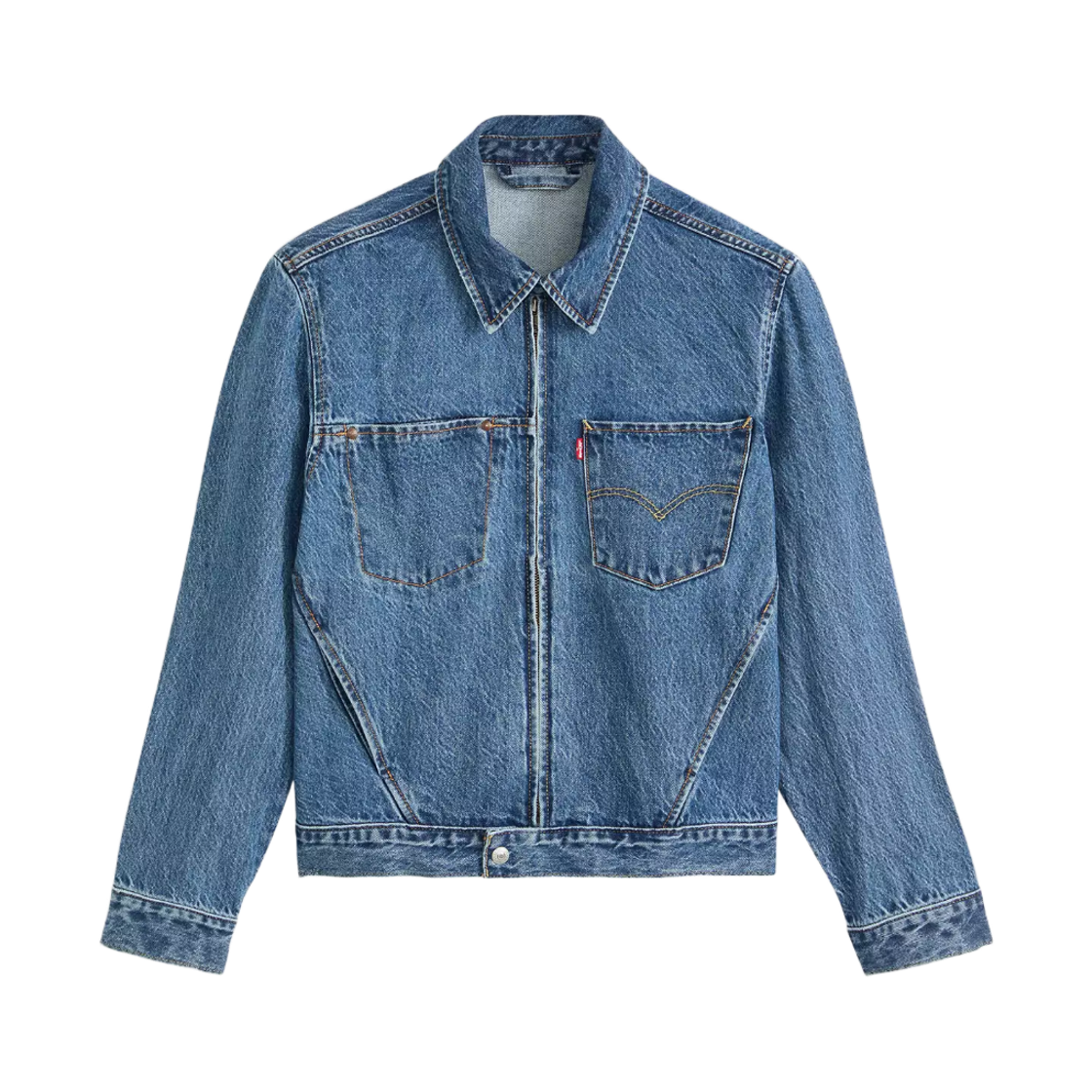 리바이스 트위스트 트러커 자켓 미디움 워시(Levi's Twisted Trucker Jacket Medium Wash) - 1
