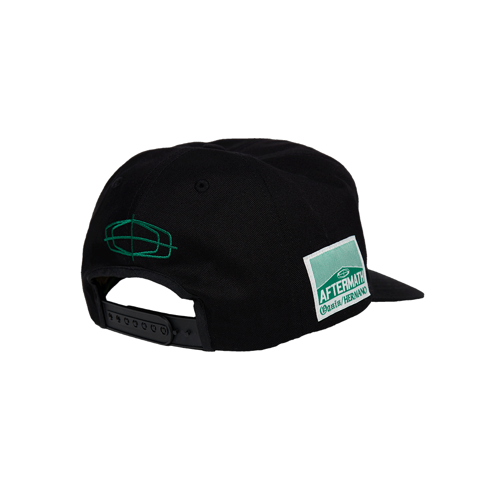 애프터매스 에이티엠 로고 볼 캡 블랙(Aftermath Atm Logo Ball Cap Black) - 4