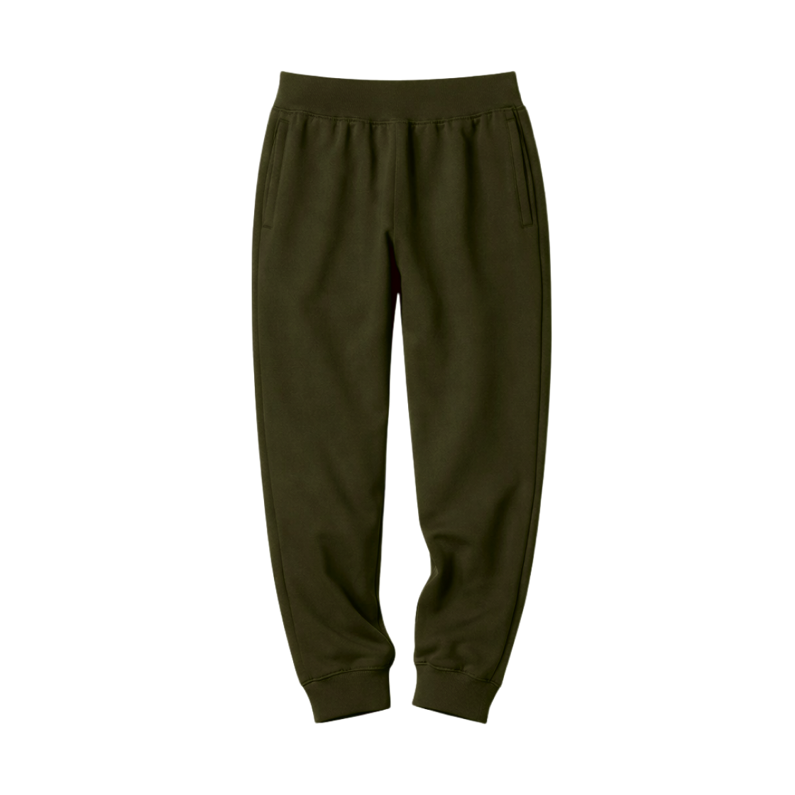 479787-57 Uniqlo Heattech Boa Sweat Pants Olive - JP