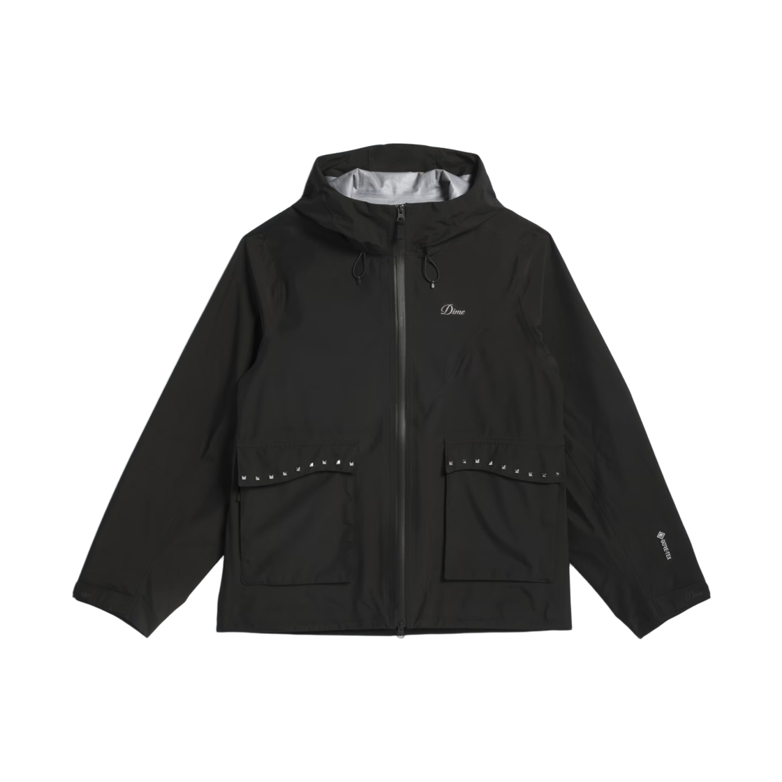 IY0933 Adidas x Dime Originals Studded Gore-Tex Jacket Black - US Sizing