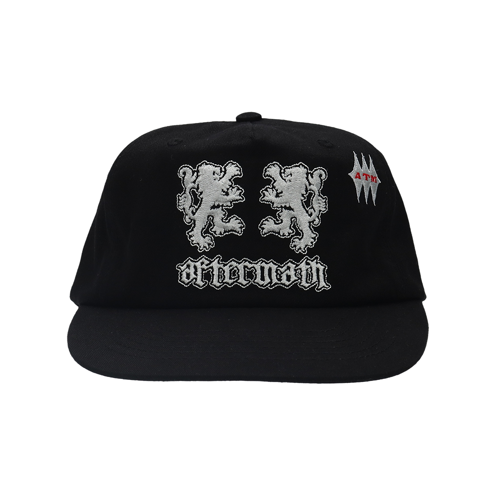 애프터매스 에이티엠 라이언 볼 캡 블랙(Aftermath Atm Lion Ball Cap Black)