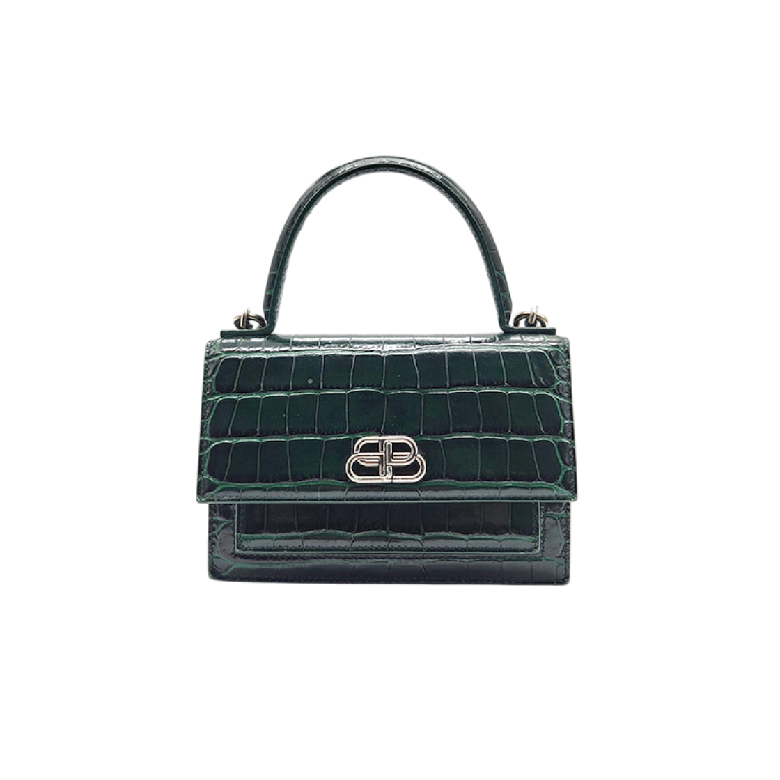 IT8JUIC3AEP4 Balenciaga BB Sharp Satchel Top Handle XS