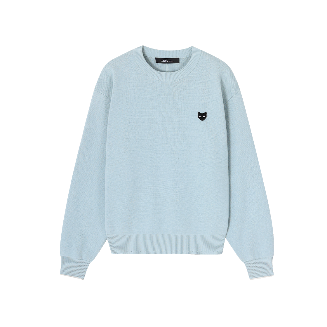 SI2KT801SB SONGZIO ZZERO Panther Crewneck Knit Sku Blue