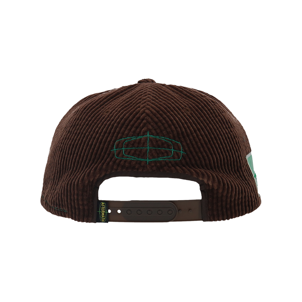 애프터매스 에이티엠 로고 코듀로이 볼 캡 브라운(Aftermath Atm Logo Corduroy Ball Cap Brown) - 4
