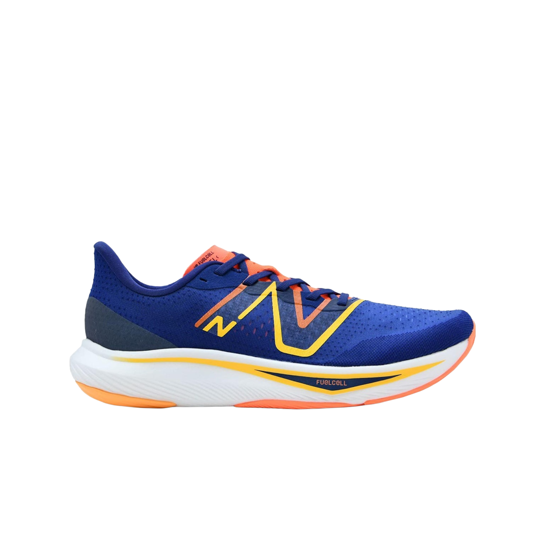 MFCXMN3 New Balance Fuelcell Rebel v3 Royal Blue Orange - D Standard