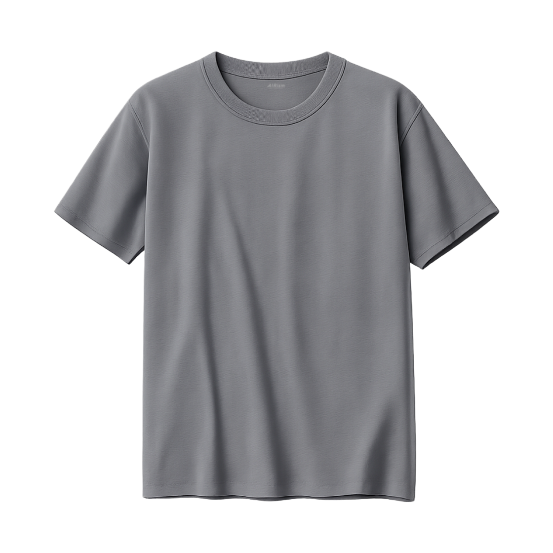 유니클로 에어리즘 코튼 크루넥 티셔츠 그레이 - JP(Uniqlo Airism Cotton Crewneck T-Shirt Gray - JP) - 1