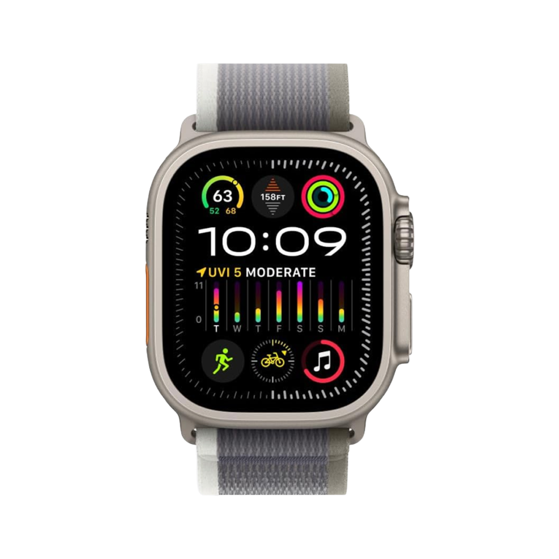 A2986 [A등급] Refurbished Apple Watch Ultra 2 49mm Cellular Black