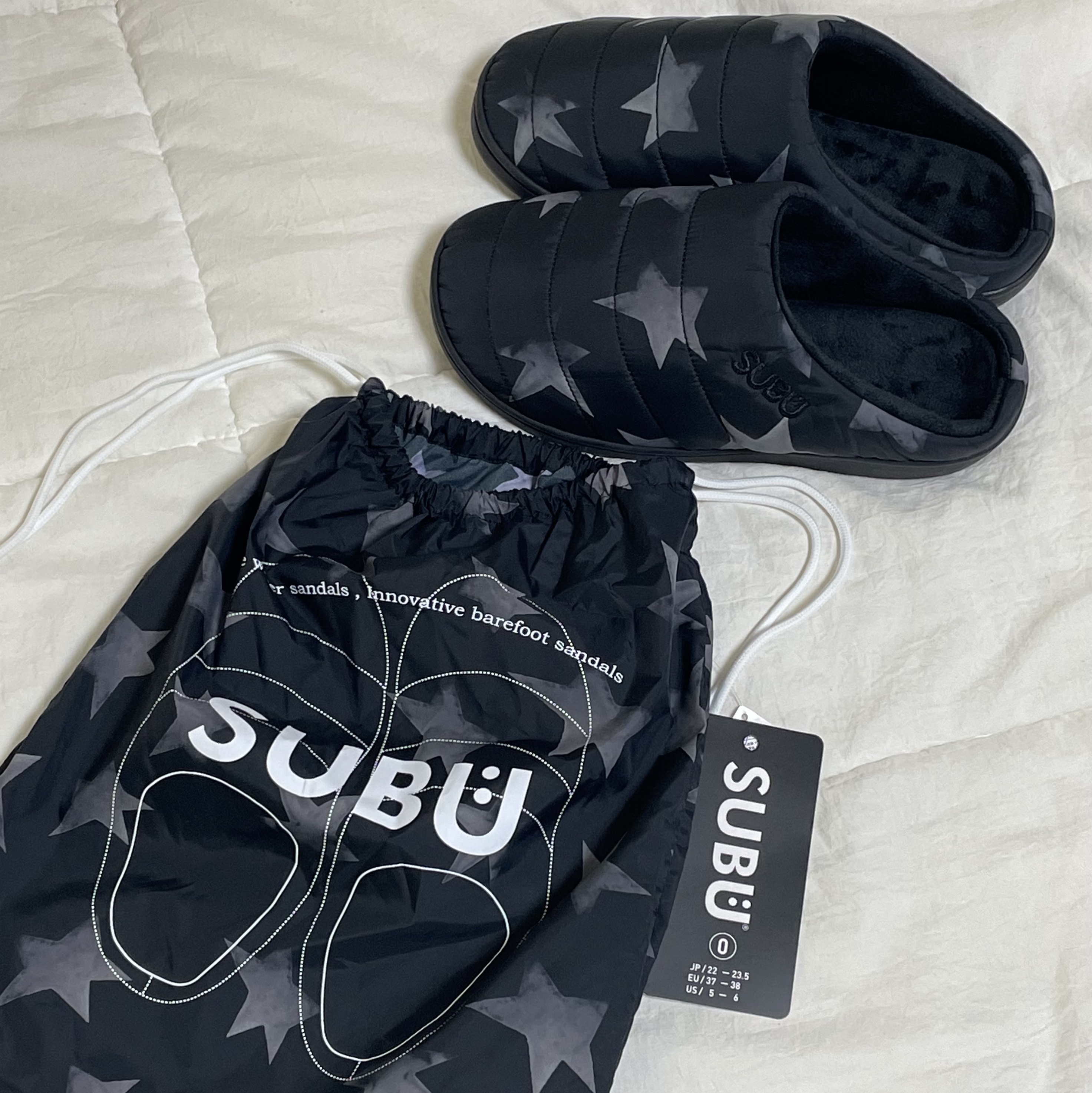 Subu Down Sandal Exclusive Star 착용 스타일