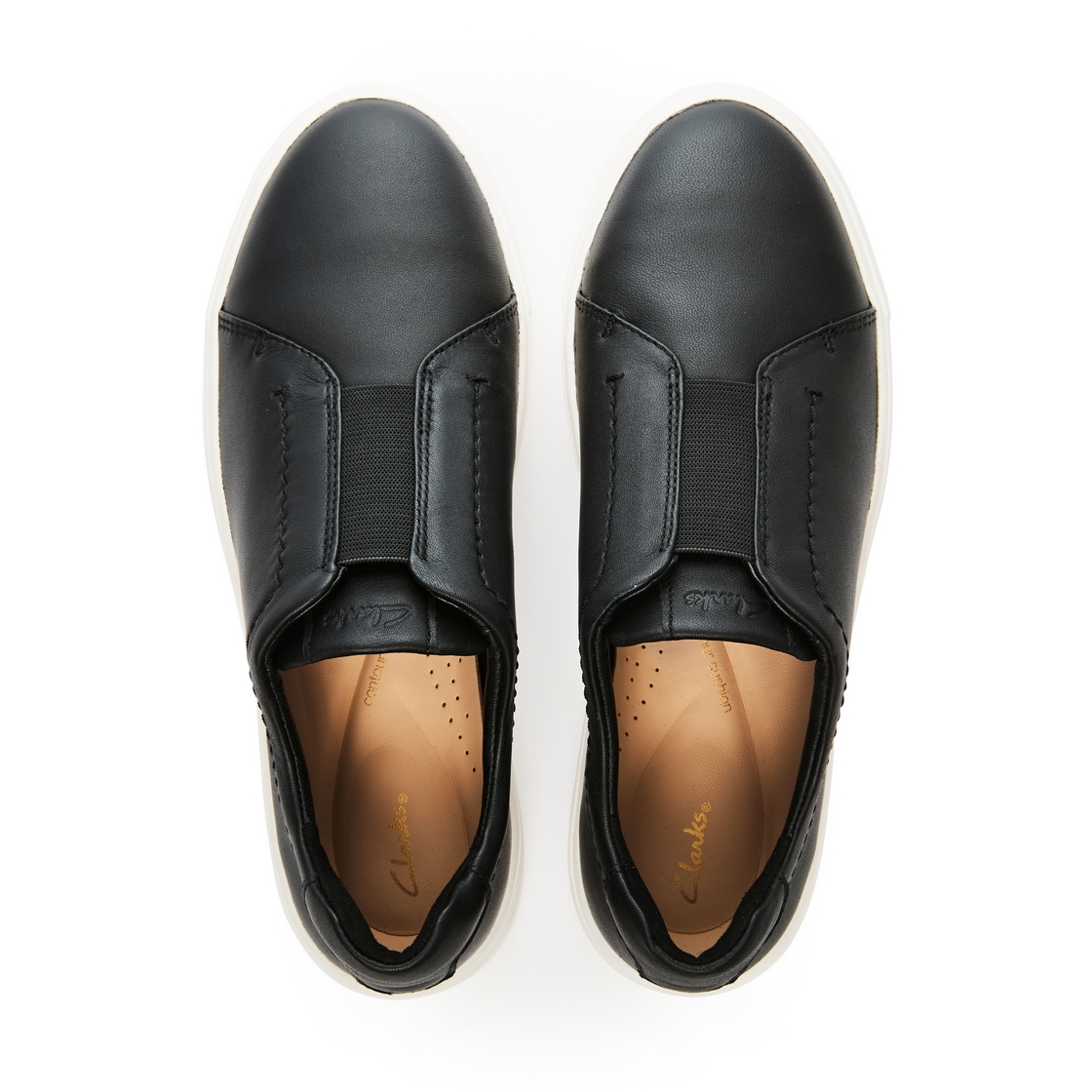 클락스 여성 경량 밴딩 슬립온 블랙(Clarks Women’s Lightweight Elastic Slip-On Shoes Black) - 4