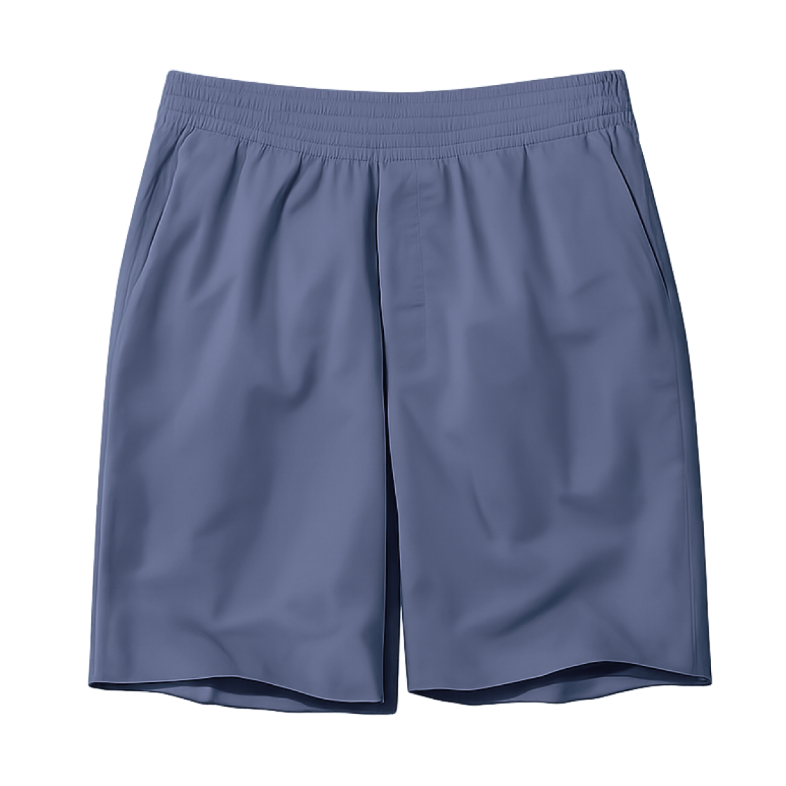 476081-62 Uniqlo Stretch Easy Shorts Blue - JP