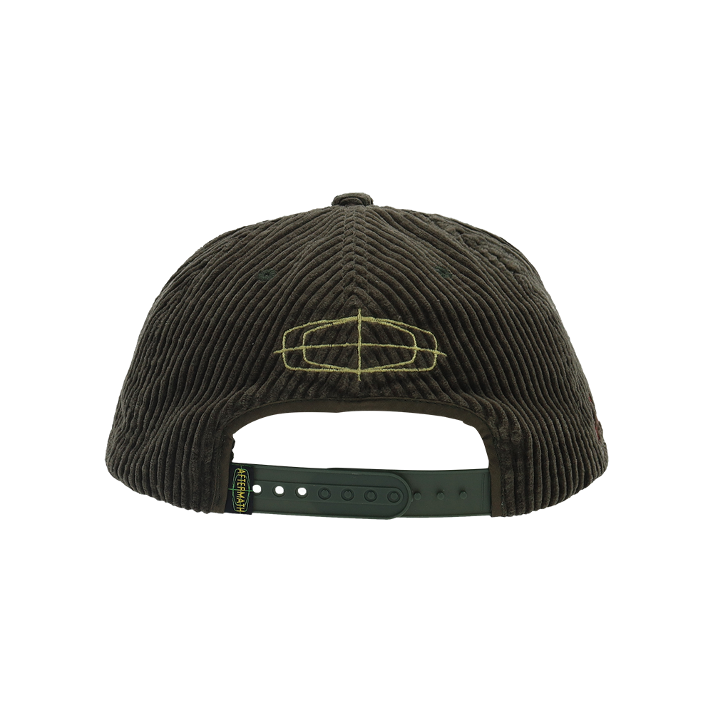 애프터매스 시가 코듀로이 볼 캡 올리브(Aftermath Cigar Corduroy Ball Cap Olive) - 4
