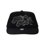 Aftermath Atm Devil Logo Ball Cap Black