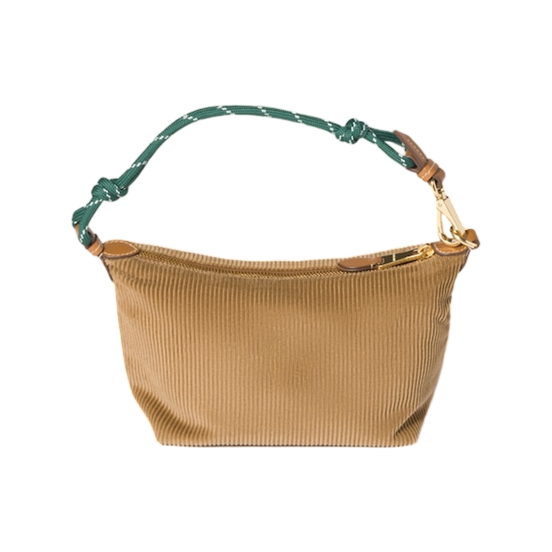 미우 미우 코듀로이 파우치 시나몬 그린(Miu Miu Corduroy Pouch Cinnamon Green) - 3