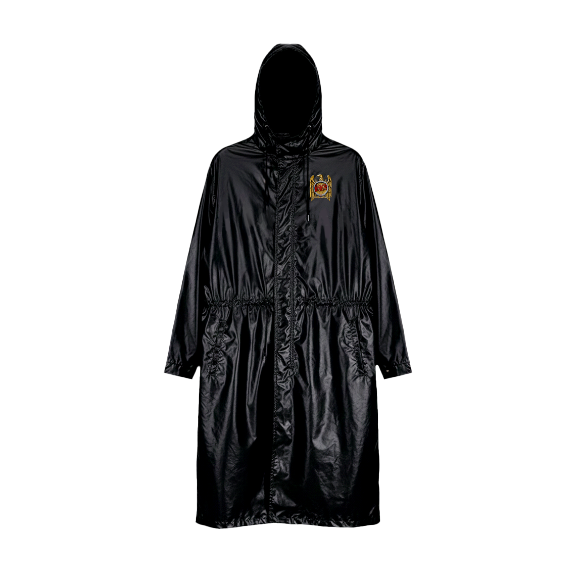 슬레이어 언더마이카 골드 이글 라이트 레인 코트 블랙