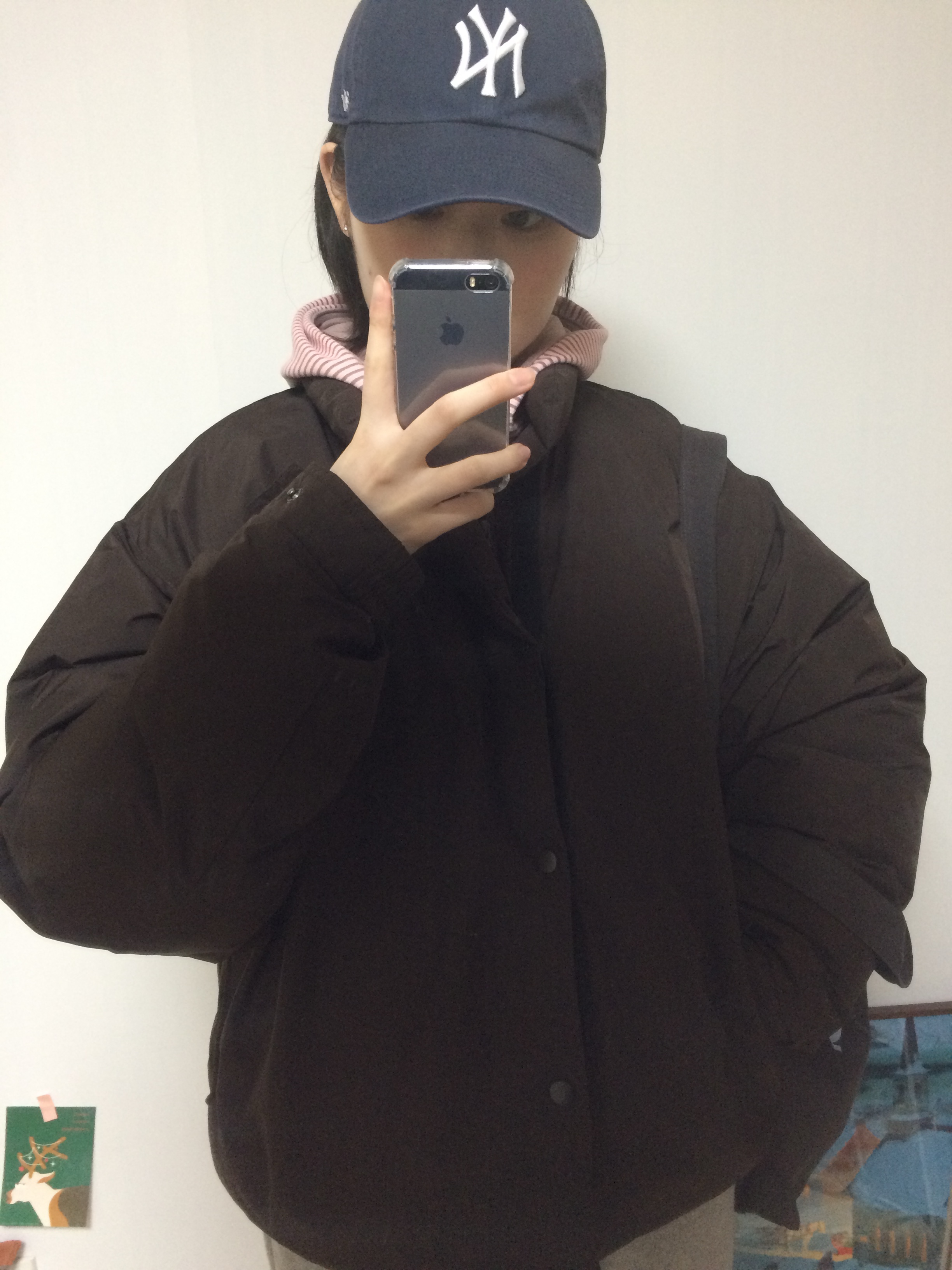 47 Brand New York Yankees Clean Up Navy 착용 스타일 - 1