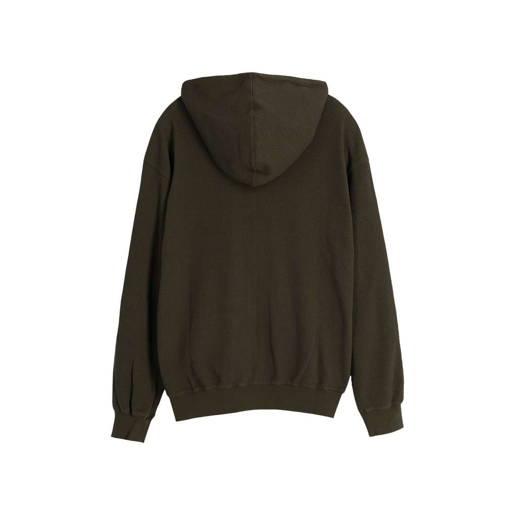 애프터매스 와플 집 후디 올리브(Aftermath Waffle Zip Hoodie Olive) - 3