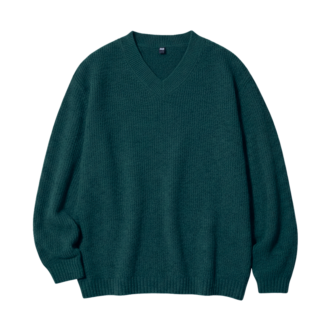 유니클로 3D 수플레얀 브이넥 스웨터 그린 - JP(Uniqlo 3D Souffle Yarn V-Neck Sweater Green - JP) - 1