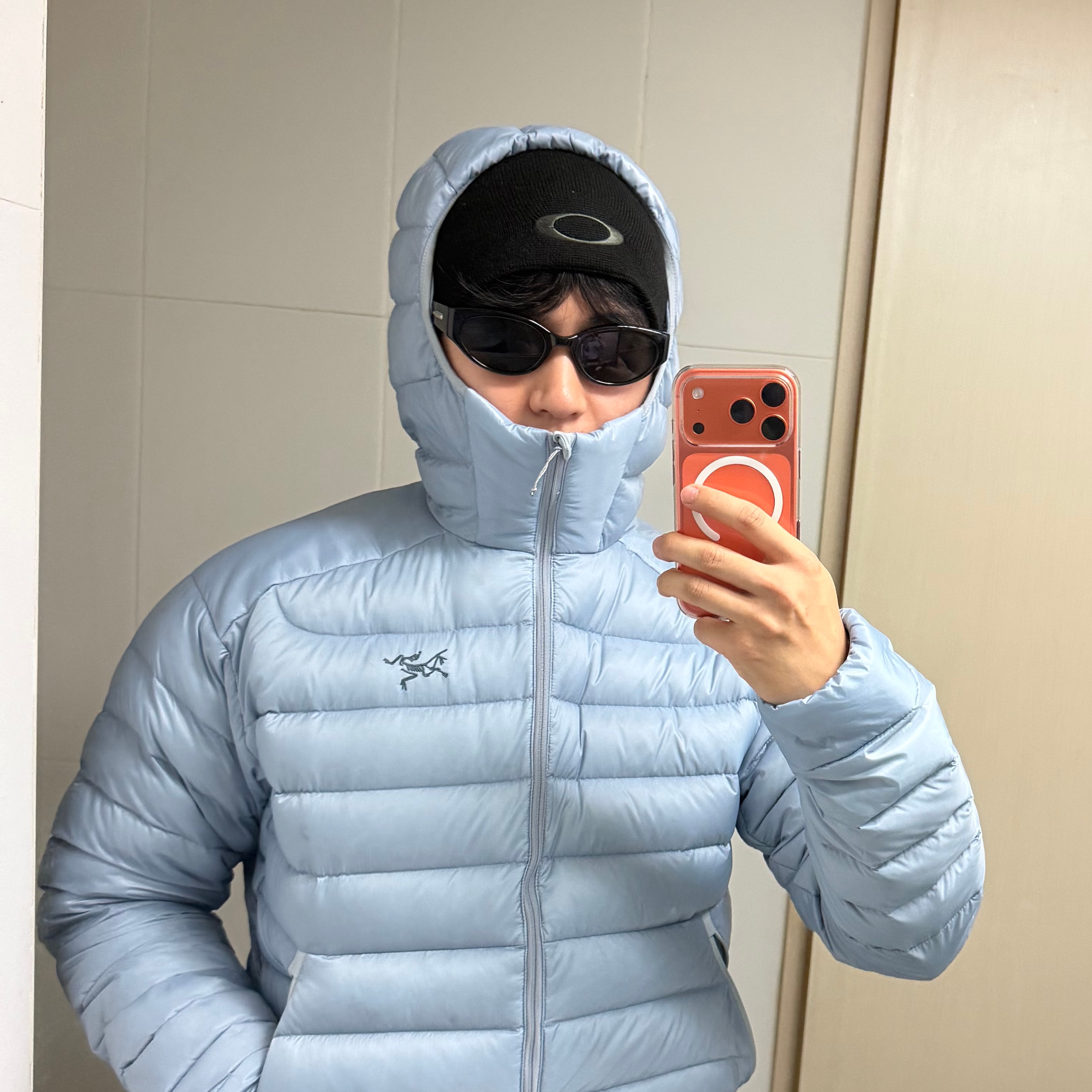 Arc'teryx Cerium Hoody Lucent 착용 스타일