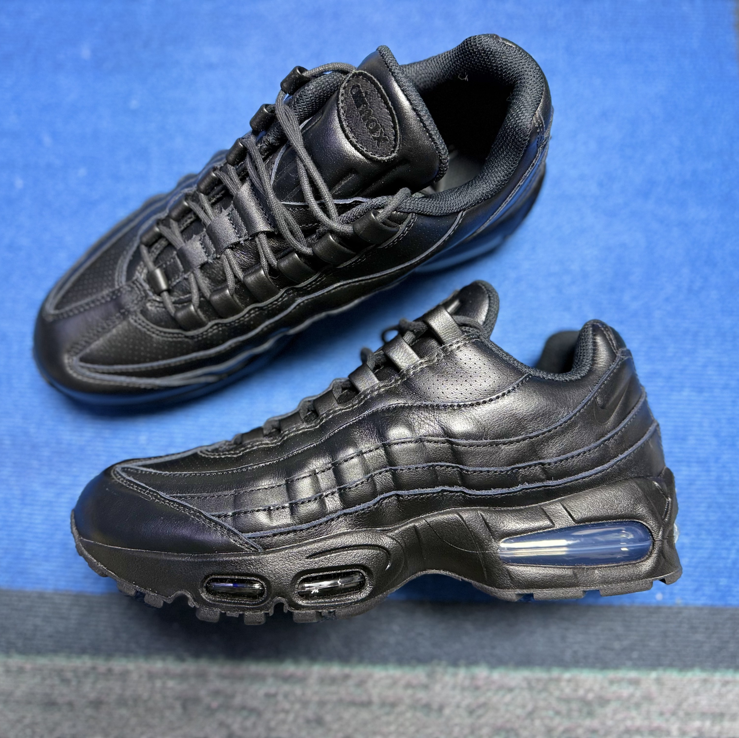Nike Air Max 95 Big Bubble LTR QS Black 착용 스타일 - 3