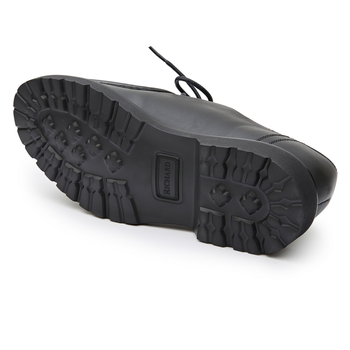 리차드 남성 소가죽 티롤리안 슈즈 블랙(Richard Men’s Cowhide Tyrolean Shoes Black) - 2