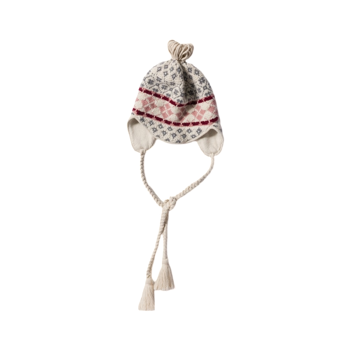 미우 미우 울 앤 캐시미어 바이저 햇 토크 핑크(Miu Miu Wool and Cashmere Visor Hat Talc Pink) - 1