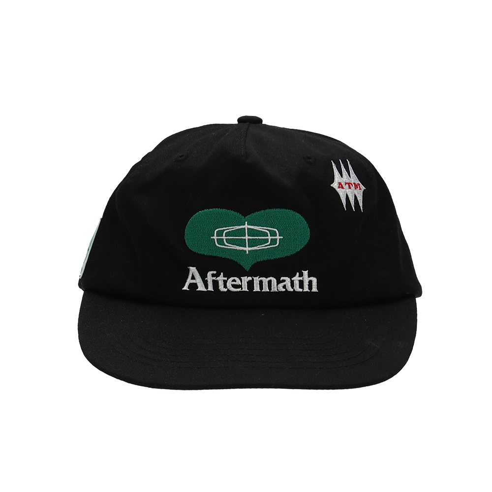 애프터매스 에이티엠 러브 5패널 볼 캡 블랙(Aftermath Atm Love 5Panel Ball Cap Black) - 1