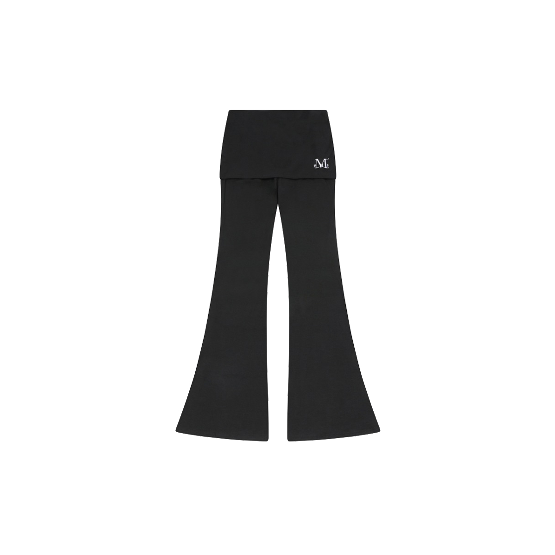 무센트 세리엔 부츠컷 치마 레깅스 (2컬러) 블랙(MUCENT Serien Boots Cut Skirt Leggings (2Color) Black)